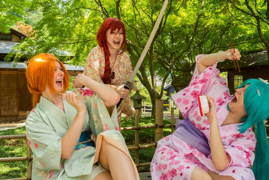 Orihime and Friends Kimono Adventures