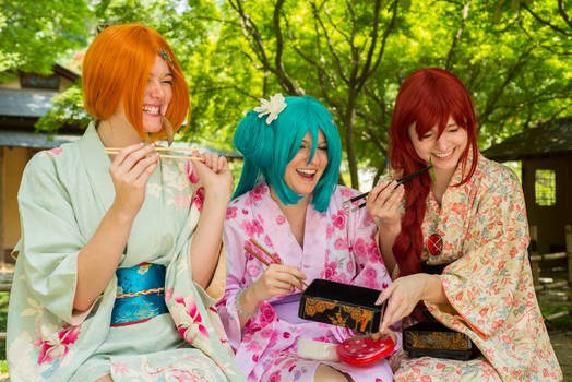 Orihime and Friends Kimono Adventuers