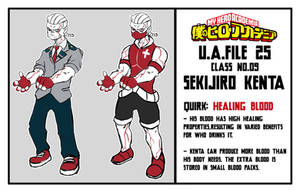 BNHA OC Sekijiro Kenta