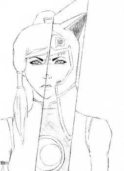 Mulan x Korra WIP