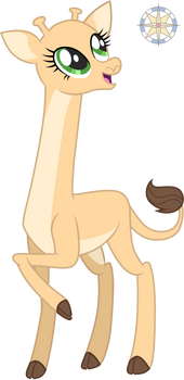 MLP Giraffe Base (MS Paint Friendly)