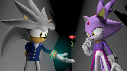 Silver + Blaze Romantic Meeting - Sonic Animation