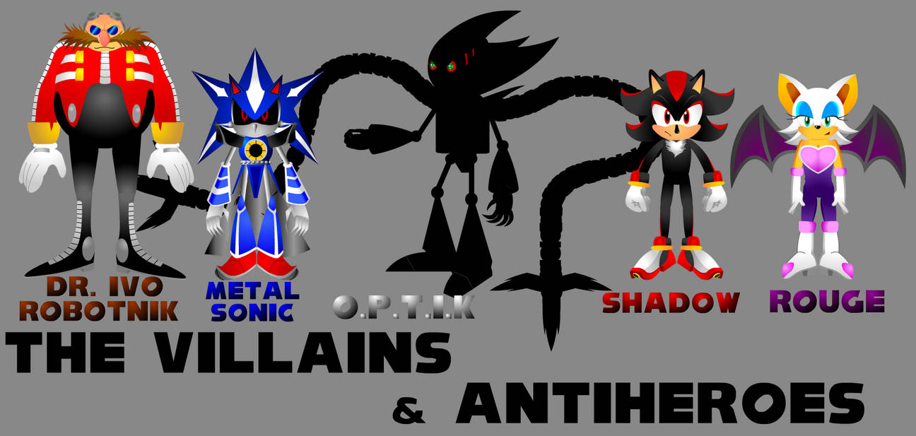 Sonic The Movie. The Villains by BoozermaN on DeviantArt