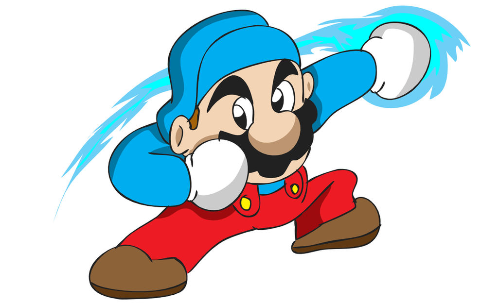 Ice Mario by greenate on DeviantArt