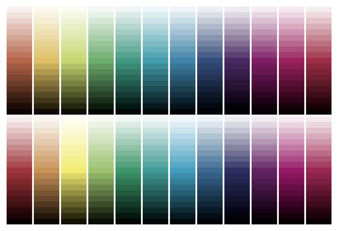 Color Chart 2 by Ashleysonglover on DeviantArt