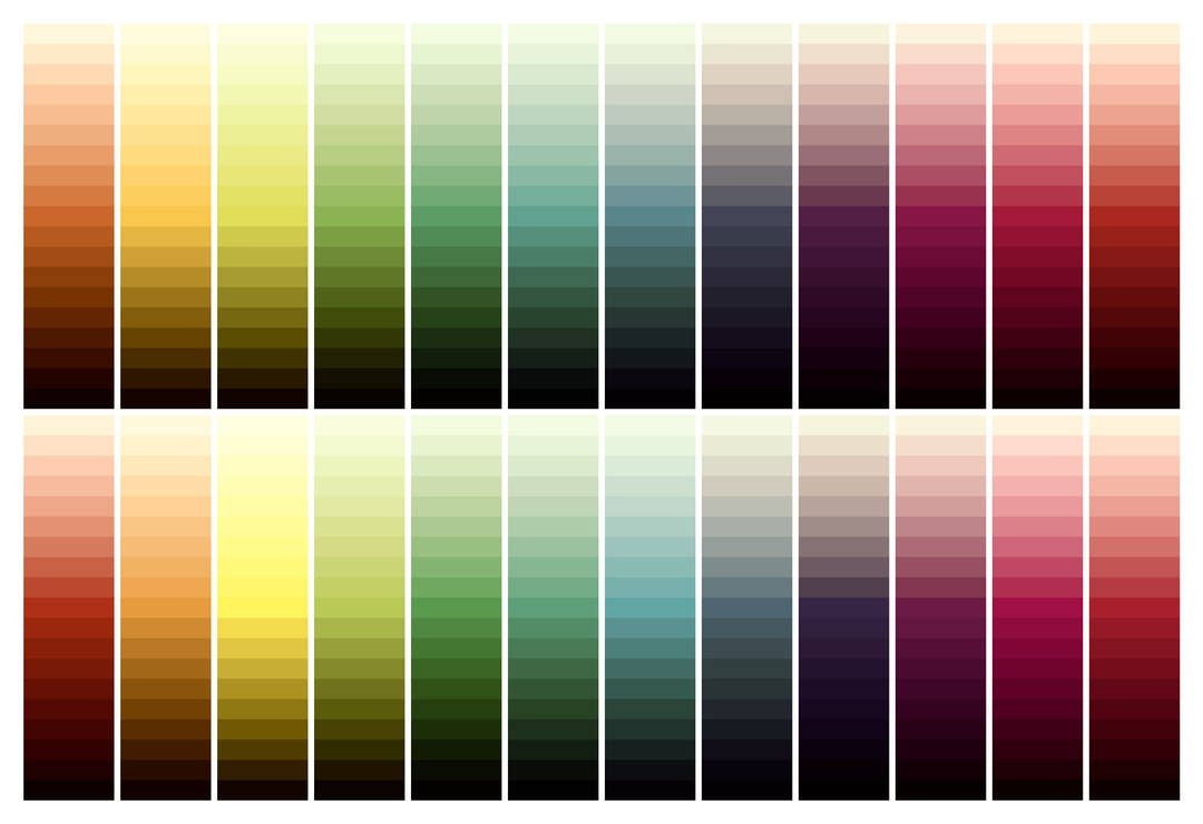 Color Chart 3 by Ashleysonglover on DeviantArt