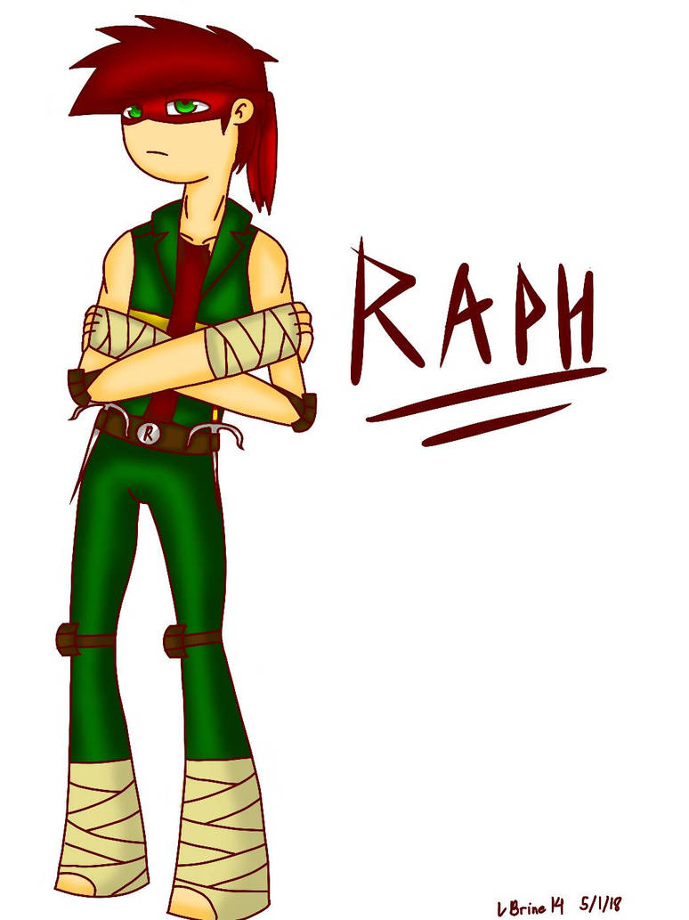 Tmnt Rise Ralph Humanized TMNT // Raph as Human by AprilBrine45 on DeviantArt