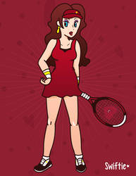 Pauline in Mario Tennis Aces