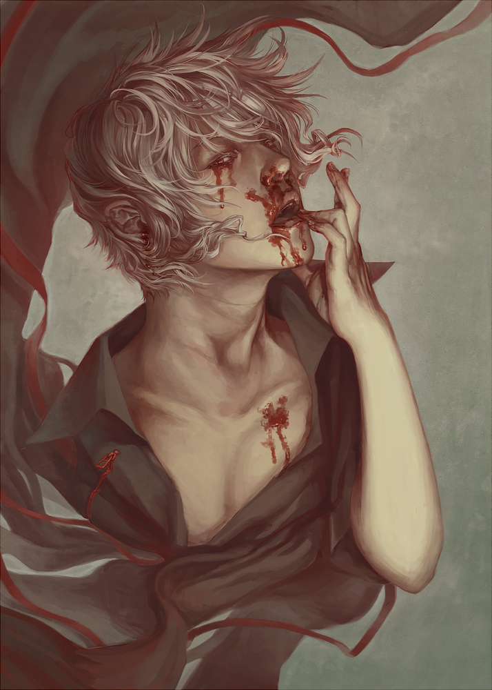 What a bloody mess. by hankleshanks