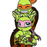 TMNT Michelangelo and Amoly