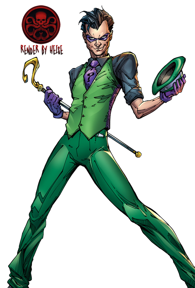 Riddler render by blackdx on DeviantArt