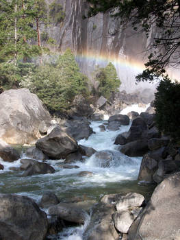 Rainbow in Yosemite