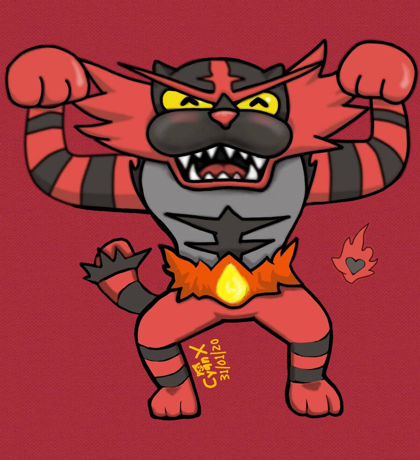 Chibi Incinaroar chibi roar by edensea on DeviantArt