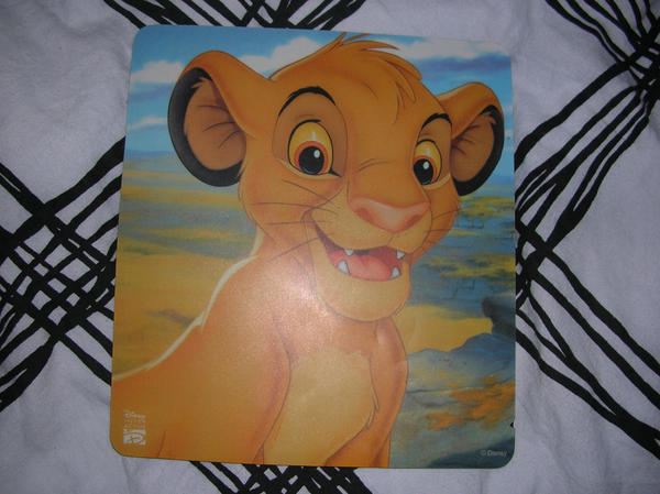 Simba mousepad by rarsa on DeviantArt