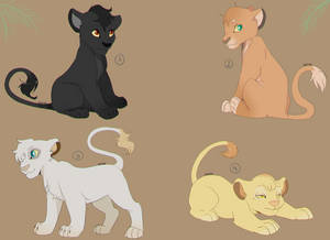 CLOSED - Lion cub Adoptables