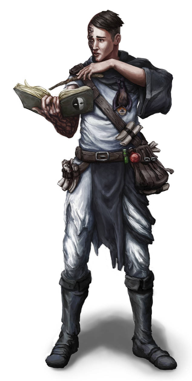 Nethys worshipper (character commission) by Arendiel on DeviantArt