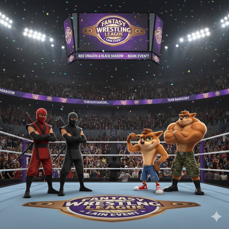 Fwl Fan FWL Tag Team tournament 2nd round. by Butterfly03Queen on DeviantArt