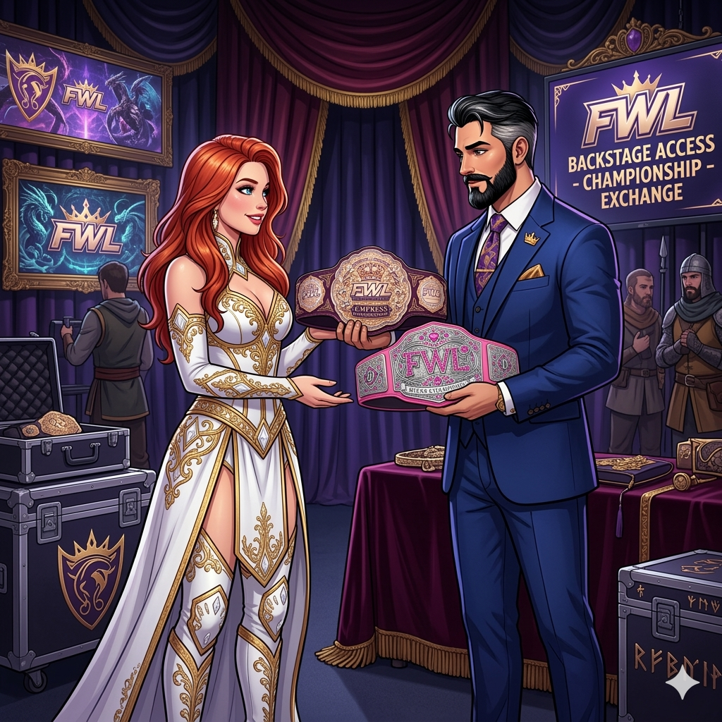 Fwl Fan FWL Championship Crowning. by Butterfly03Queen on DeviantArt