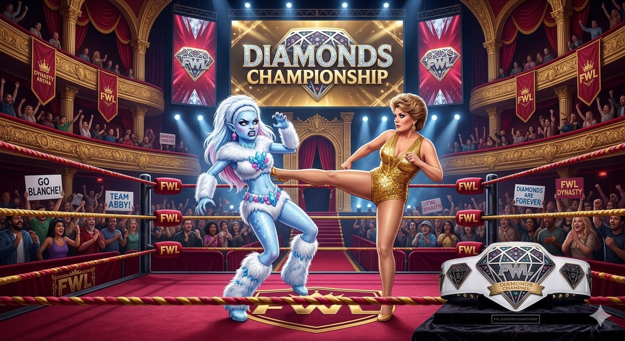 Fwl Fan FWL Dynasty: Diamonds Championship. by Butterfly03Queen on DeviantArt