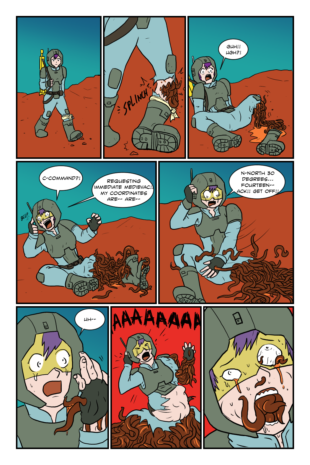 Worm Webcomic Rime Commission: Worm Infestation Comic Part 2 by Heatshimmer on DeviantArt