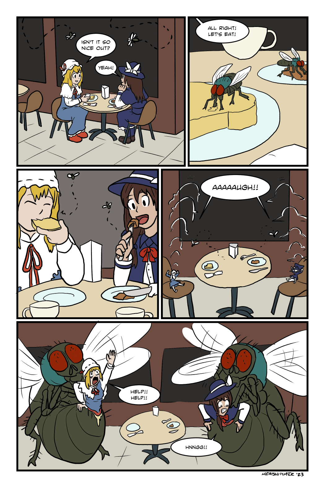 Commission: Maribel and Renko Fly Larvae TF Part 1 by Heatshimmer on ...