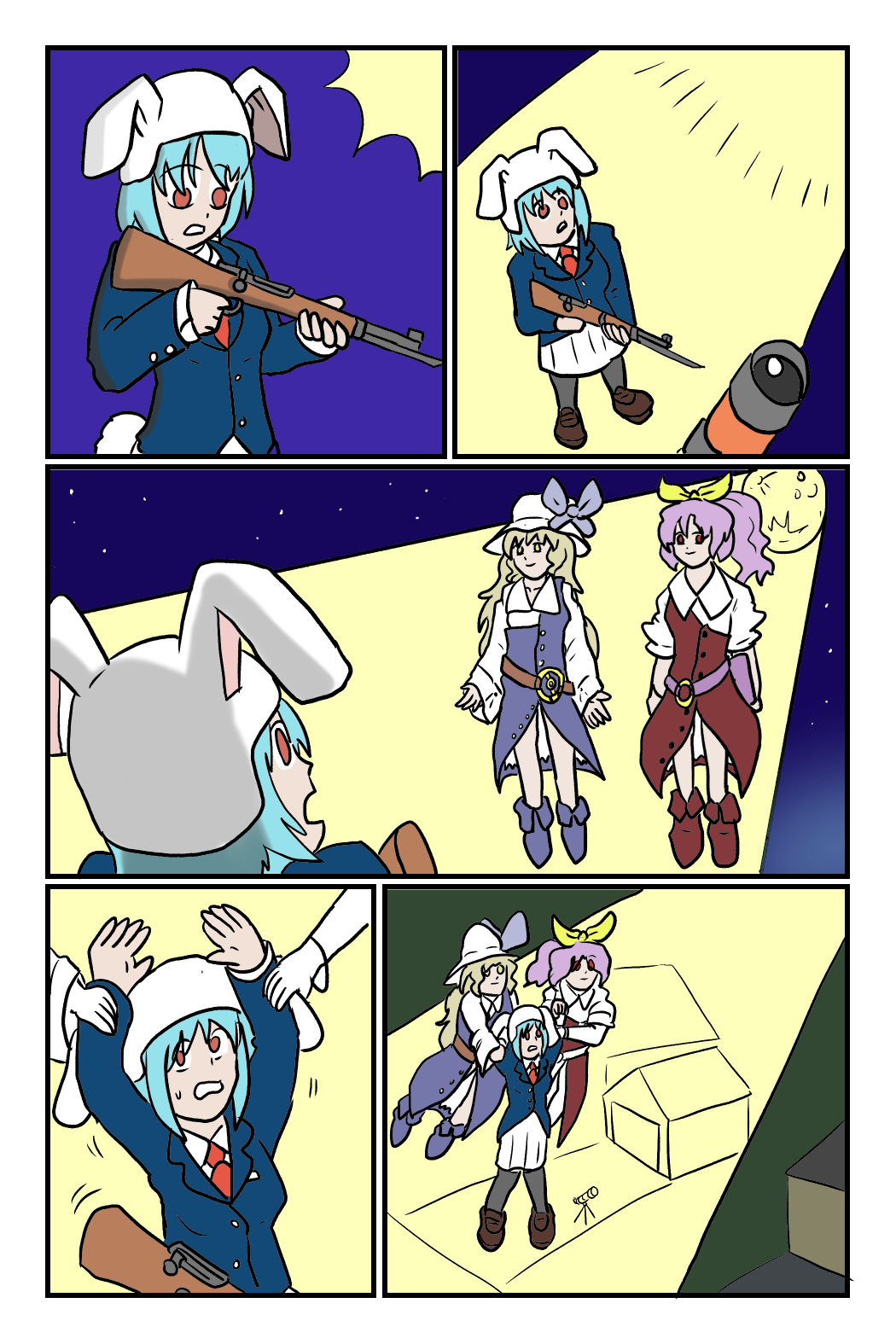 Commission: Moon Bunny TF Part 3 by Heatshimmer on DeviantArt