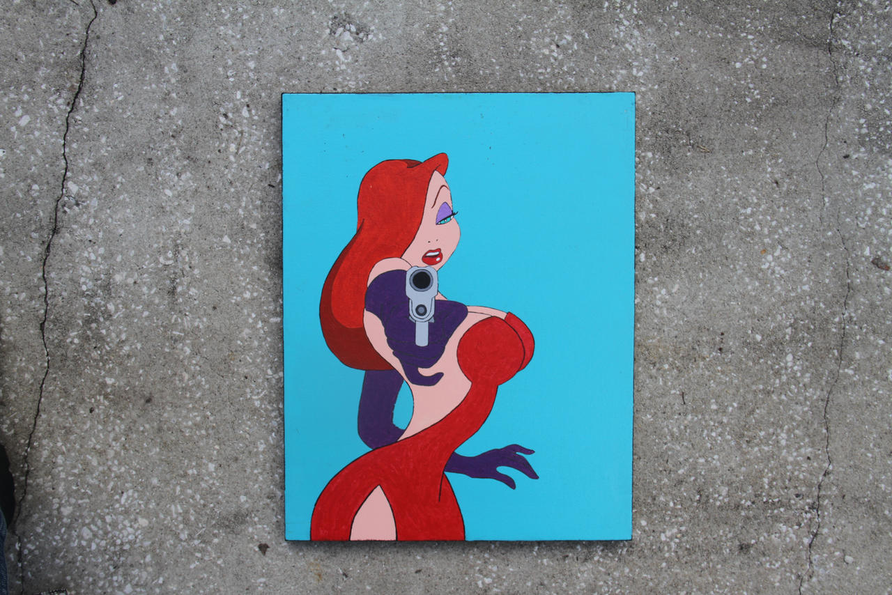 Jessica Rabbit Painting Jessica Rabbit Painting by NickBentonArt on DeviantArt