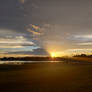 Beautiful Sunset On The Lake
