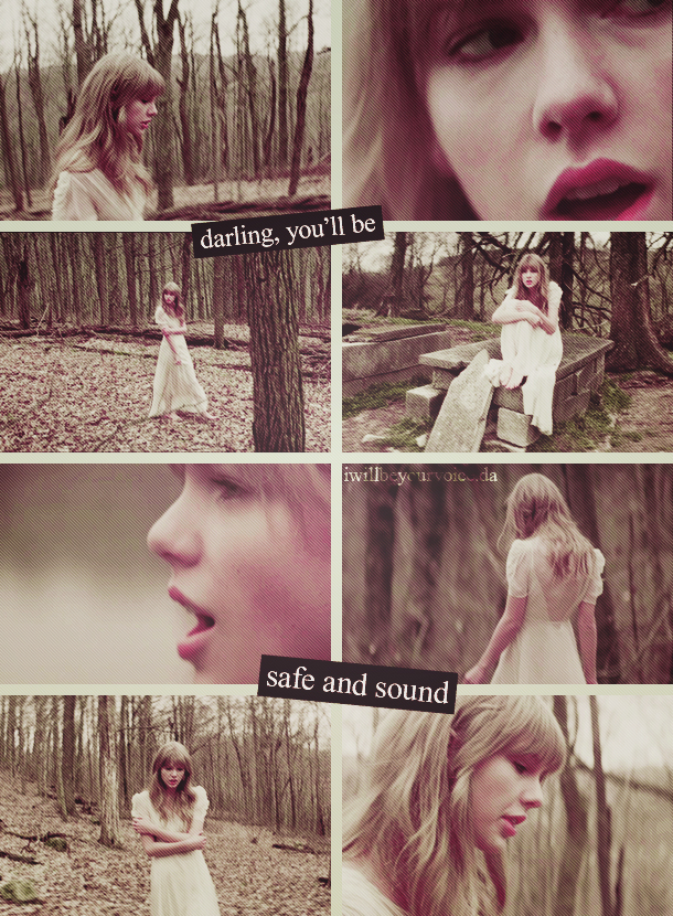 Darling, you'll be safe and sound - edition.