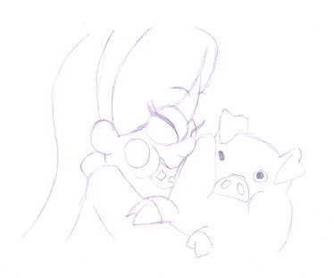 Mabel and Waddles-Rough Animation