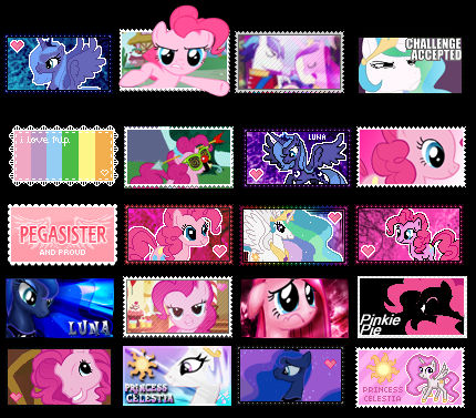 Mlp Deviantart Stamp Oficial Ponyville: Coleccion de Stamps by 04Kitsu08 on DeviantArt