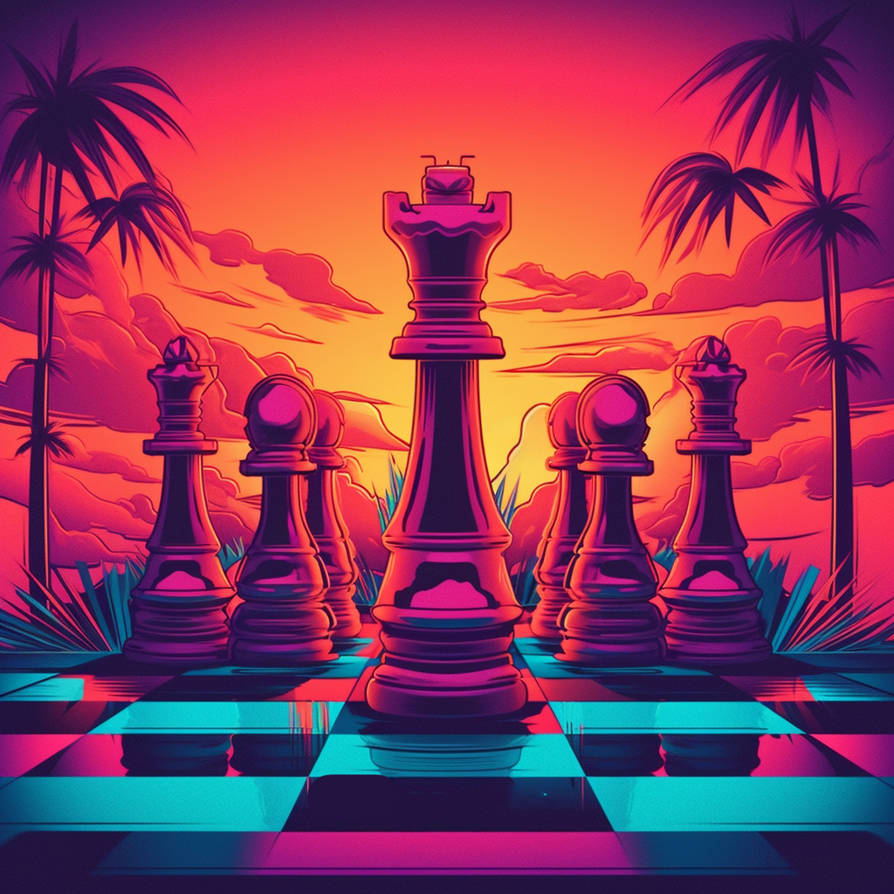 80s Chess by ArtfulAntics on DeviantArt