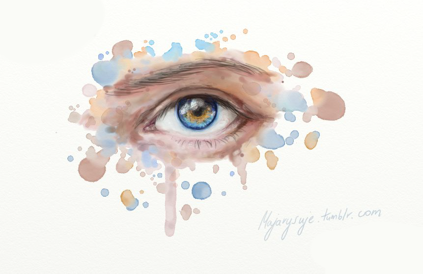 Art challenge- eye week