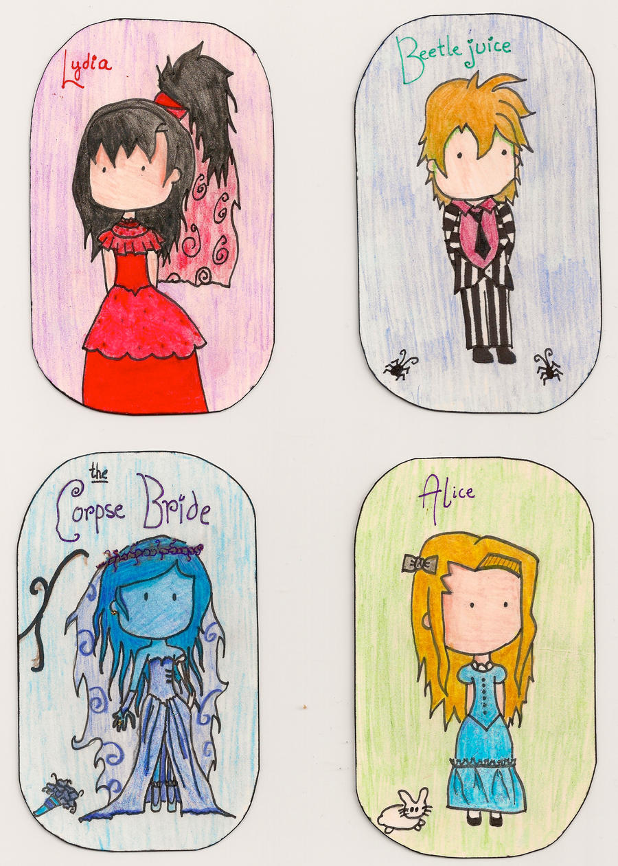 Tim Gordon Chibi Chibi Tim Burton Characters by PandoraLuv on DeviantArt