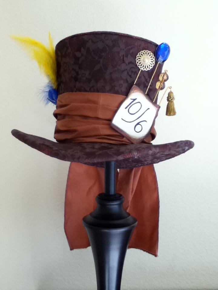 Mad Hatter top hat by PandoraLuv on DeviantArt
