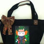 Black Mad Hatter Bag