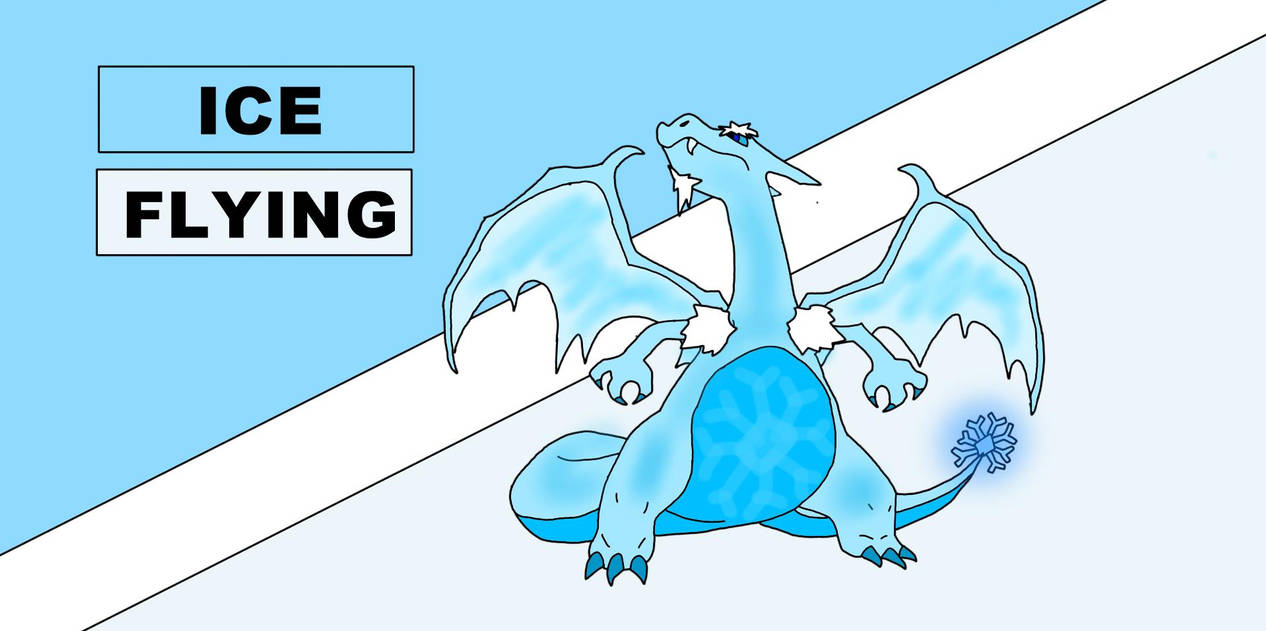 Ice type Charizard by DoritoBurito99 on DeviantArt