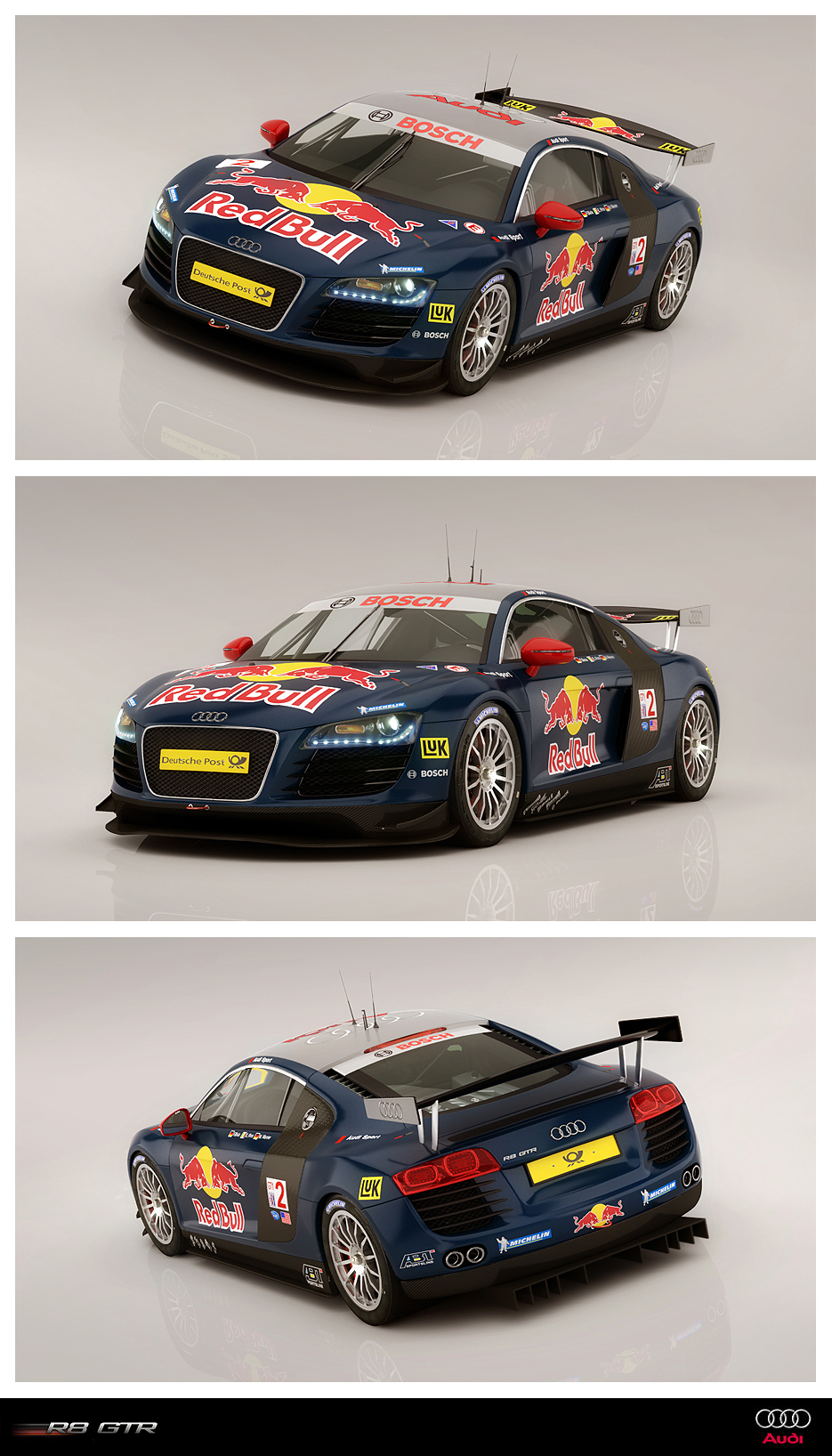 Audi R8 GTR Studio by ev-one on DeviantArt