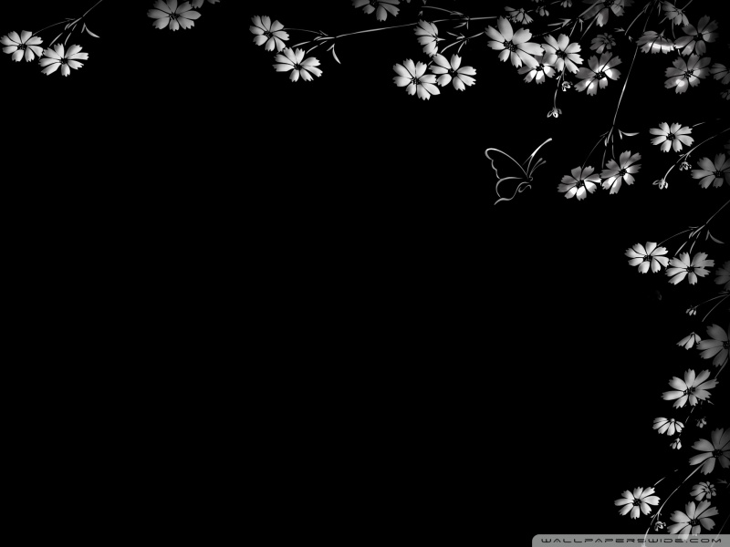 Simple-flowers-and-butterflies-wallpaper by ZolMariee on DeviantArt Simple-flowers-and-butterflies-wallpaper by ZolMariee on DeviantArt