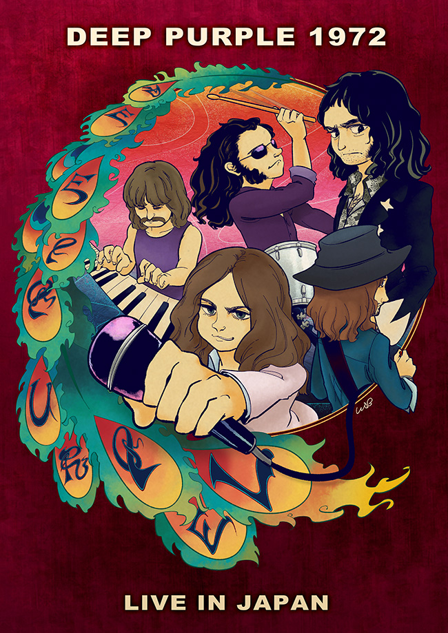 Deep Purple in 1972 by wasawasawa on DeviantArt