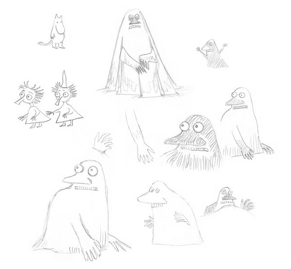 Groke Project Groke practice 1 by mine-recurring-dream on DeviantArt