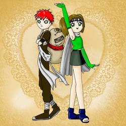 Gaara and Yumiko sand team