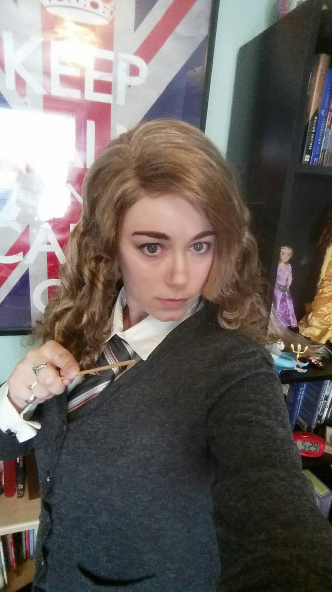 gå på arbejde ide For nylig Hermione Granger cosplay makeup test by CelestialAngelDust on DeviantArt