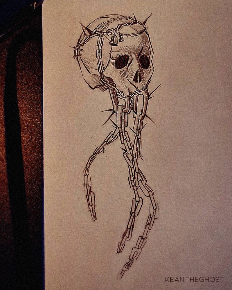 Chain Human Creature Chain skull creature by keantheghost on DeviantArt