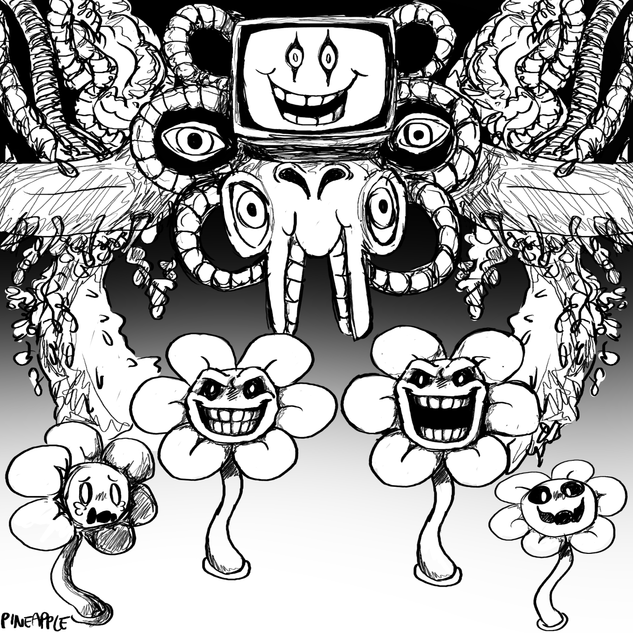 omega flowey by probablyapineapple on DeviantArt