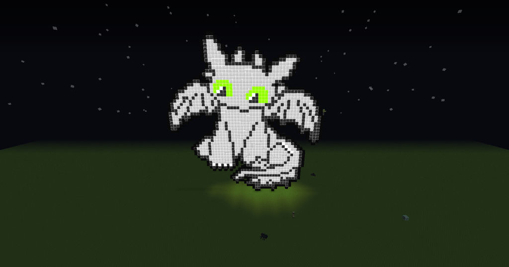 Toothless 8 Bit Toothless in Tekkit by CelticDragon0 on DeviantArt