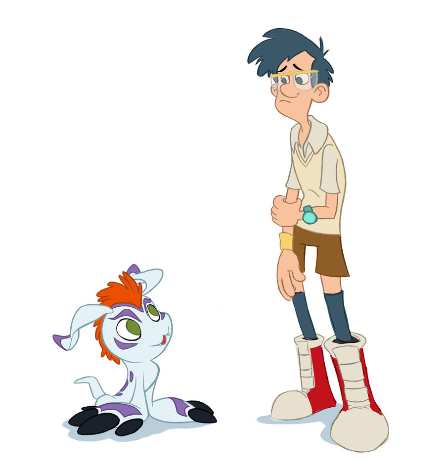 Joe and Gomamon