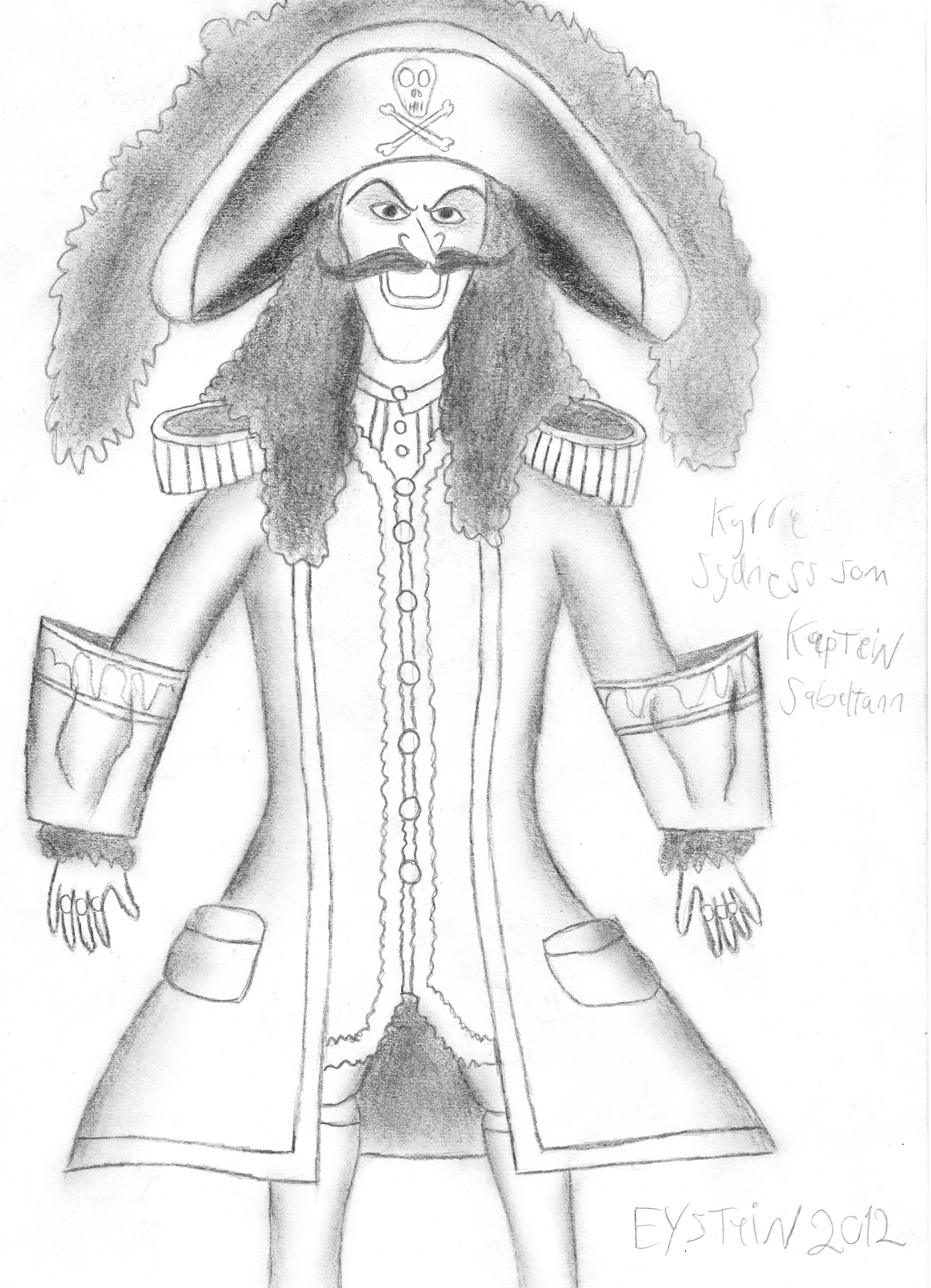 Kaptein Sabeltann by EysteinKN on DeviantArt