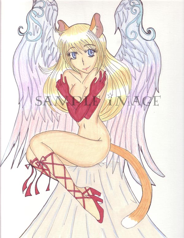 Angel Catgirl