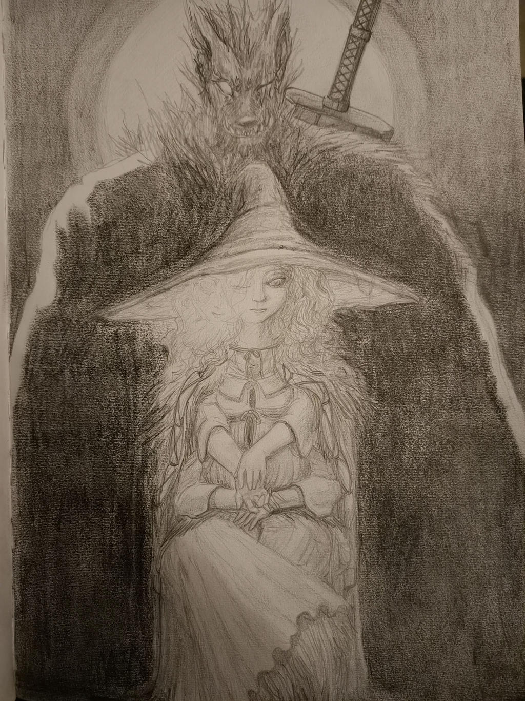 Blaidd and Ranni by Kingaz125 on DeviantArt